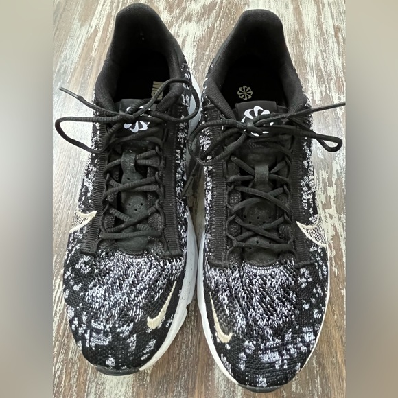 Nike SuperRep Go 3 FlyKnit Next Nature Woman’s Size 9. Black/white/silver. - Picture 2 of 14